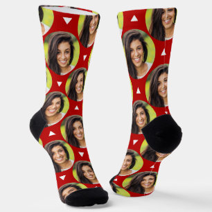 Photo of Girlfriend for Boyfriend Red Fun Socks