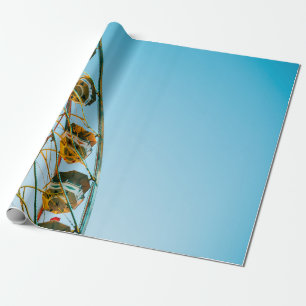 Photo of green Ferris wheel Wrapping Paper