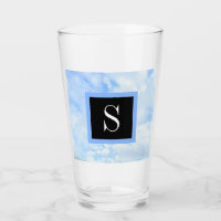 Photo of Light Blue Cloudy Sky with Single Initial