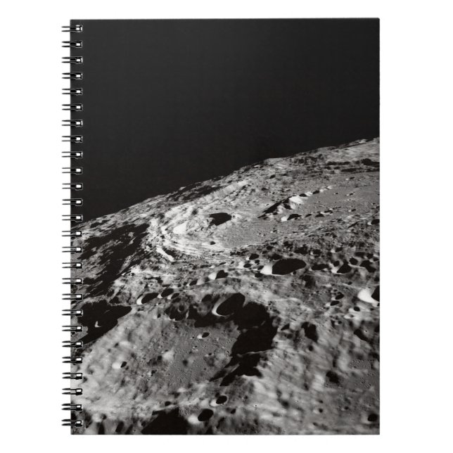 PHOTO OF MOON SURFACE NOTEBOOK (Front)