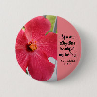 Photo of Pink Flower Song of Solomon Bible Verse