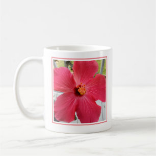 Photo of Pink Hibiscus Flower Bible Verse Mother Coffee Mug