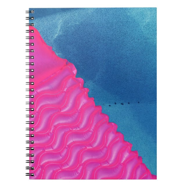 Photo of pink inflatable toy notebook (Front)