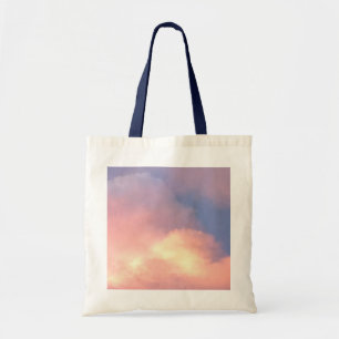Photo of Pink Sky After Summer Rain Storm Tote Bag