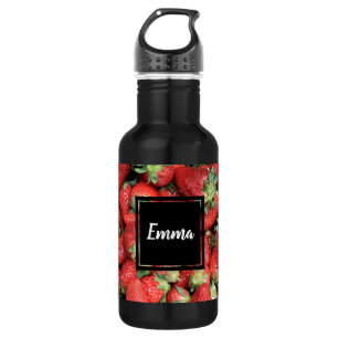 Photo of Red Juicy Strawberries 532 Ml Water Bottle