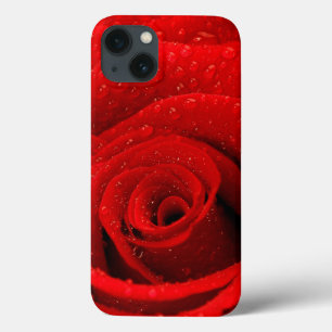 Photo of Red Rose Background iPhone 13 Case