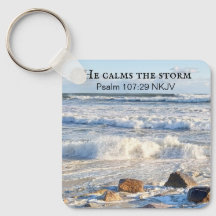 Photo of Stormy Sea He Calms the Storm Bible Verse
