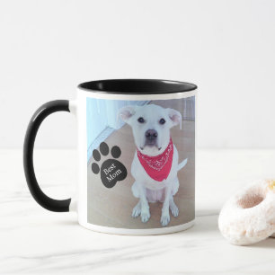 Photo of Sweet Dog with Best Mum Paw Mother's Day Mug