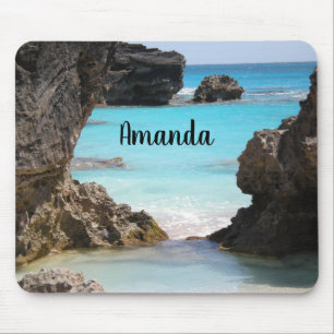 Photo of Tropical Island Coast & Sea Mouse Pad
