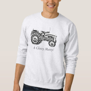 photo of vintage Grey massey fergison tractor  Men Sweatshirt