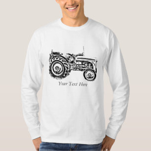photo of vintage grey massey fergison tractor T-Shirt
