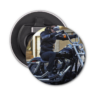 Photo of Yours Template Refrigerator Magnet Bottle Opener