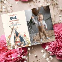 Photo One Happy Camper Wood Boys 1st Birthday