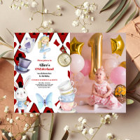 Photo Onederland Alice in Wonderland 1st Birthday