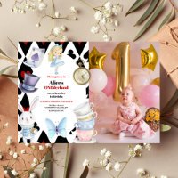 Photo Onederland Alice in Wonderland 1st Birthday