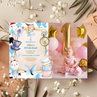 Photo Onederland Alice in Wonderland 1st Birthday 