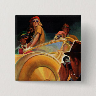 Photo Opportunity 15 Cm Square Badge