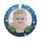Photo Ornament | Baby's 1st Christmas (Blue)