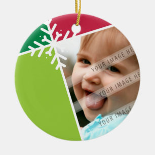 PHOTO ORNAMENT :: snowflake dissection 1
