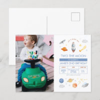 Photo Outer space Party Astronaut 2nd Birthday
