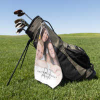 Photo Overlay Monogram Happy Retirement Grandpa