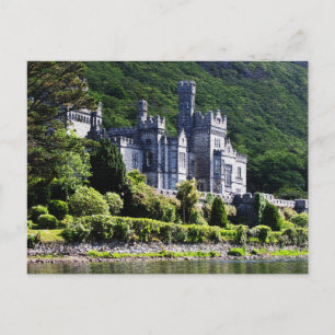 Photo Painting Kylemore Abbey Postcard