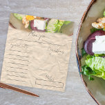 Photo Paper Blank Sheet Cooking Recipe Card Notepad<br><div class="desc">A remarkable personalised notebook designed to be your perfect companion for preserving your cherished recipes. This exceptional notebook showcases a delightful illustration of a delectable dish, accompanied by a generous space resembling actual paper for you to pen down your culinary masterpieces. What sets this notepad apart is its unparalleled customizability,...</div>
