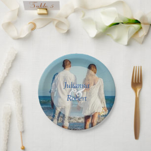 Photo paper plates