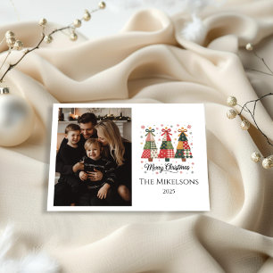 Photo Patchwork Christmas Holiday Card