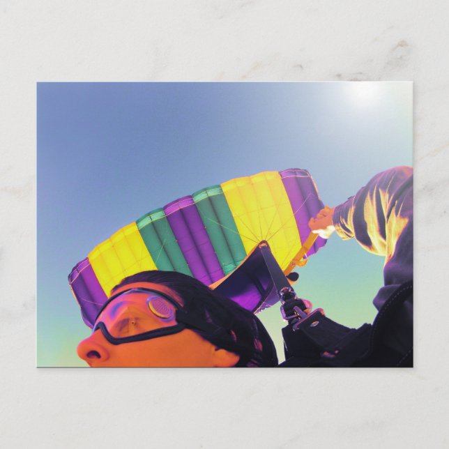 photo perfect skydiver postcard (Front)