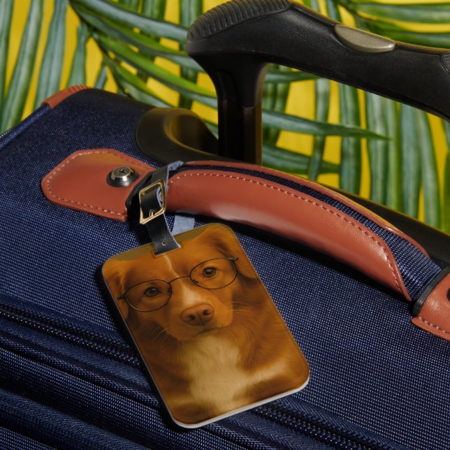 Photo Personalised Custom Luggage Tag (Front Insitu 1)