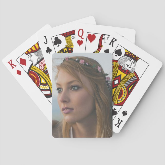 Photo Personalised Custom Playing Cards (Back)