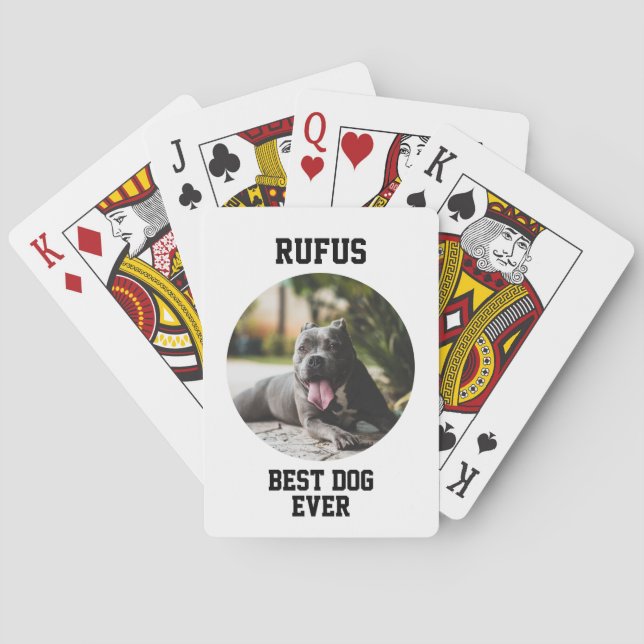 Photo Personalised Custom Playing Cards (Back)