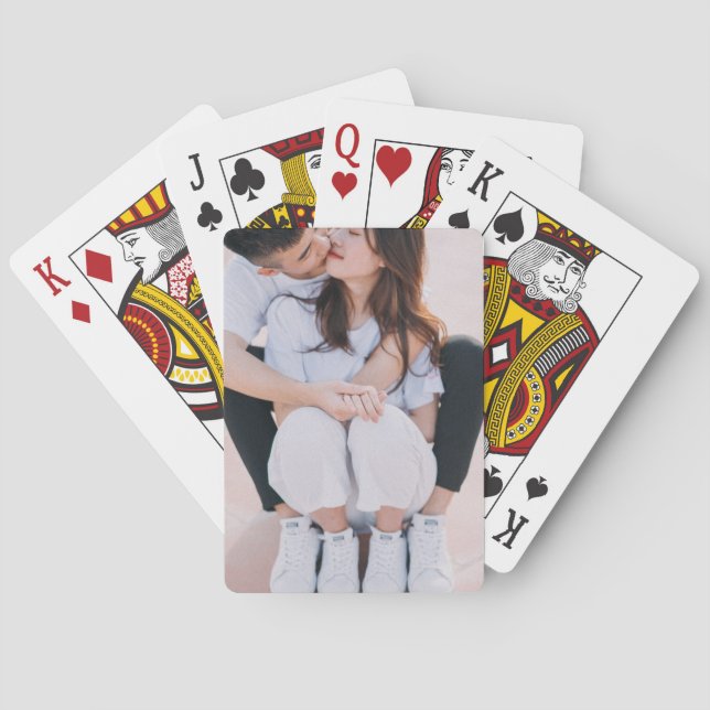 Photo Personalised Custom Playing Cards (Back)