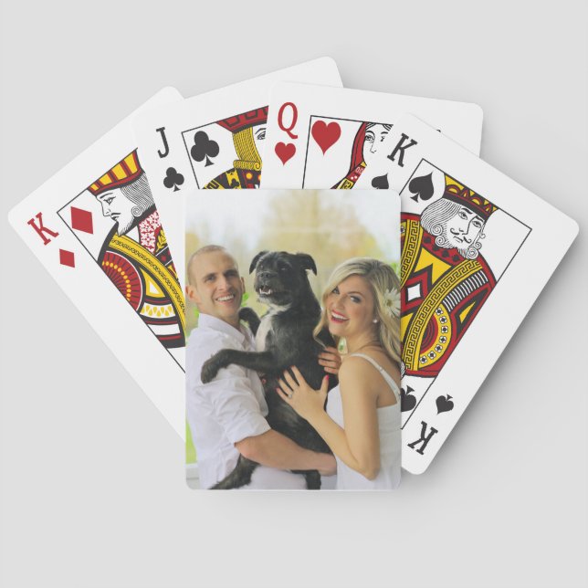 Photo Personalised Custom Playing Cards (Back)