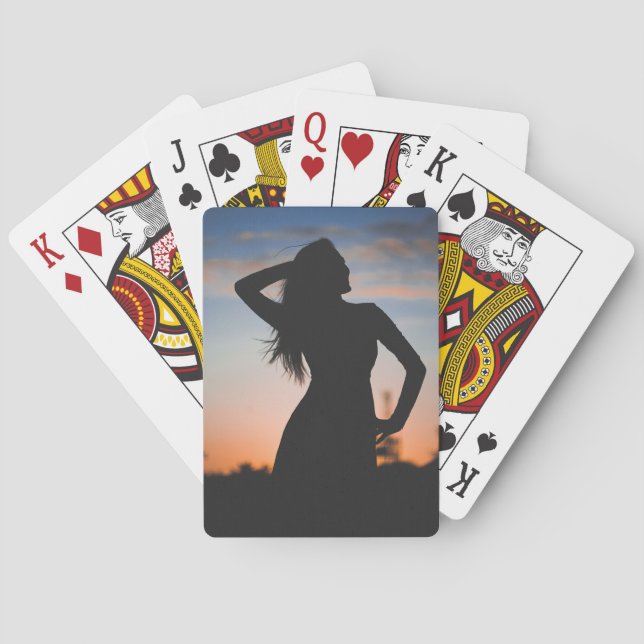 Photo Personalised Custom Playing Cards (Back)