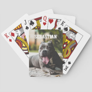Photo Personalised Custom Playing Cards