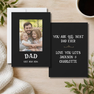 Photo Personalised Dad Est
