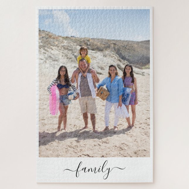 Photo Personalised DIY Custom Jigsaw Puzzle (Vertical)