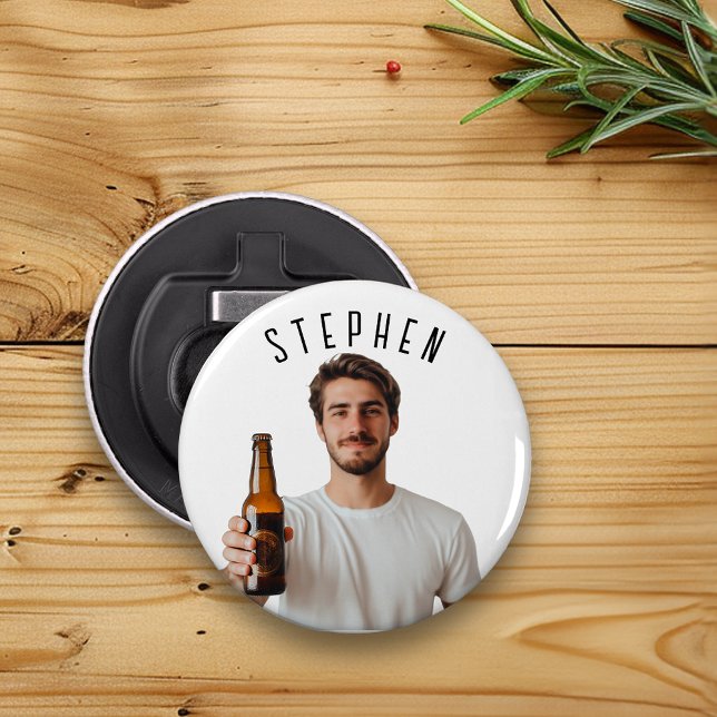 Photo Personalised Gift for him  Bottle Opener (Creator Uploaded)