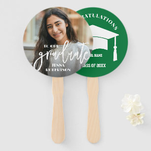 Photo Personalised Graduate Hand Fan