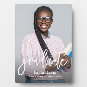 Photo Personalised Graduate Plaque