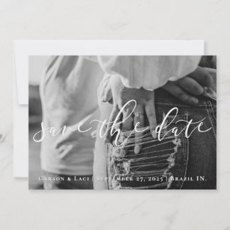 Photo Personalised Save the Date