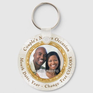 Photo Personalized Cheap Wedding Party Favors Key Ring