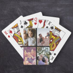 Photo Personalized Custom Collage Playing Cards<br><div class="desc">DIY Make Your Own personalized playing cards from Ricaso - change the photo to one of your own,  add your own art - and add your own text</div>