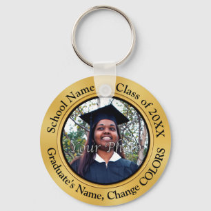 Photo Personalized Graduation Favors CHEAP Key Ring