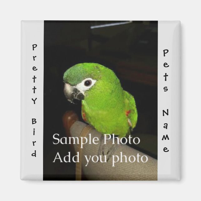 Photo Personalized magnet (Front)