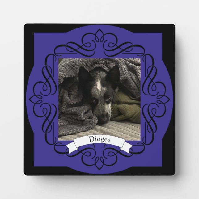 Photo Plaque in any colour (Front)