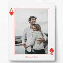 photo playing cards heart love ace simple