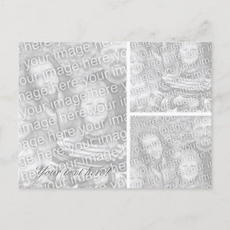 Photo postcard | Collage template for three images